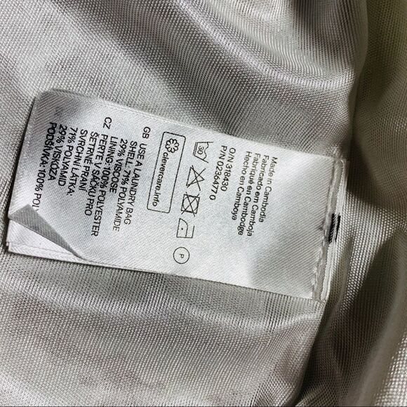H&M white open coverlet lace mid sleeve small F - Picture 6 of 8